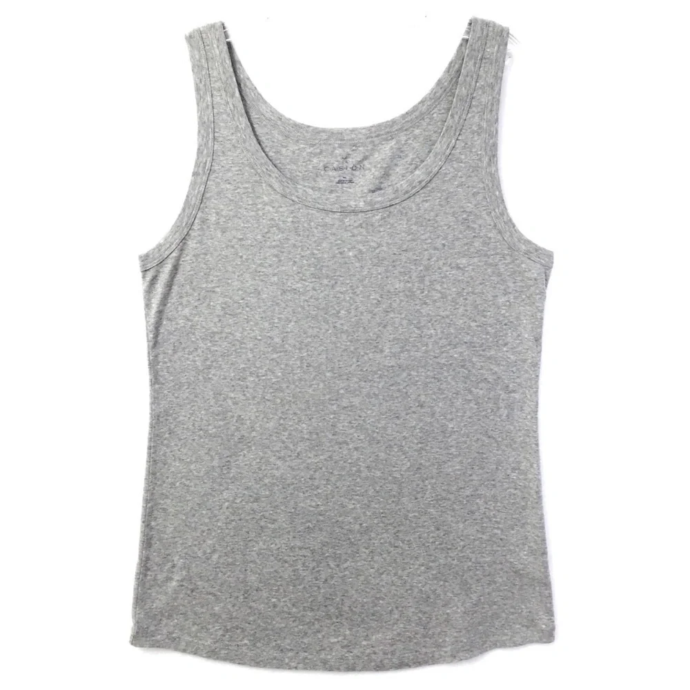 Caslon Gray Blend Cotton Tank Top XL NEW